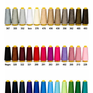 Hilo De Coser Poliéster 2000 Yardas Varios Colores