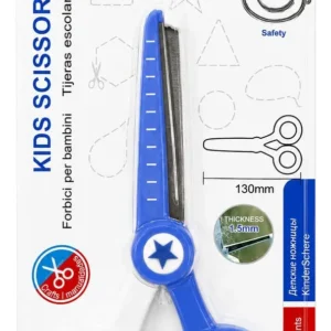 Tijera Infantil Escolar De 13 Cm