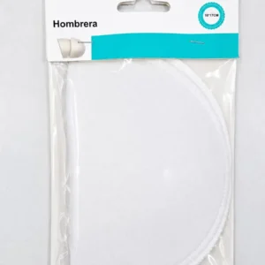 Merceria 2 Hombreras De 10cm Largo Y 17cm Ancho Color Blanco