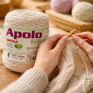 Ovillo Cono Apolo 8 Cabos 85% Algodón