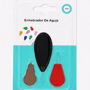 Enhebrador De Aguja De 3 Piezas