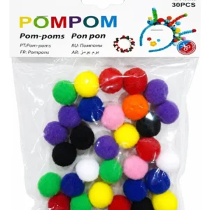 Pompones De Colores De 20mm Para Manualidades