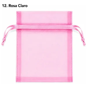 Pack De 10 Bolsas De Organza De 9x12cm Varios Colores