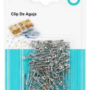 Alfiler De Gancho Plateado De 100 Piezas 2cm