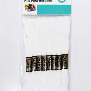 Pack De 8 Unidades De Hilo Para Bordar De 8 Metros