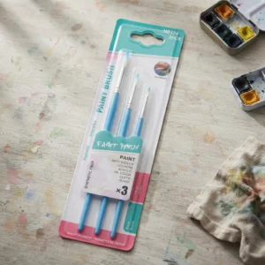 Set De 3 Pinceles De Punta Fina Para Manualidades
