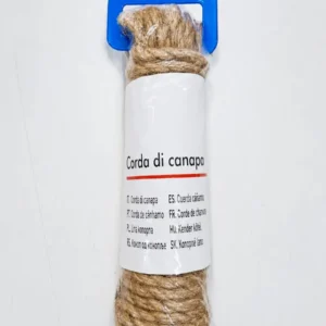 Cuerda Hilo De Cáñamo 6mm 10 Metros Manualidades