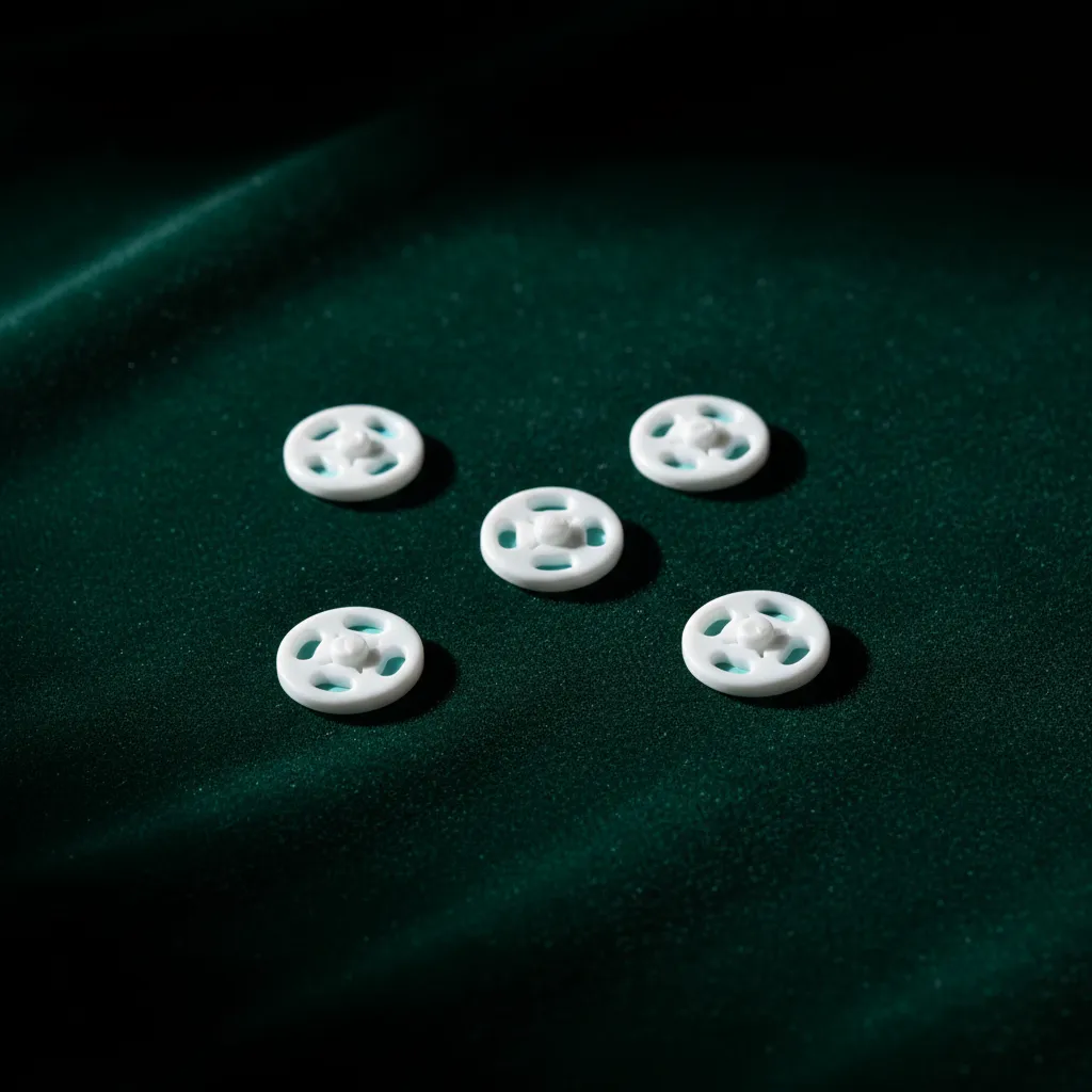 6 Broches Botones A Presión Para Coser A Mano - Imagen 4