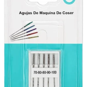 Pack De Agujas Rectas Universal Para Maquina De Coser
