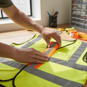Cinta Reflectiva De 5cm De Ancho Con 1.2 Mts Varios Colores