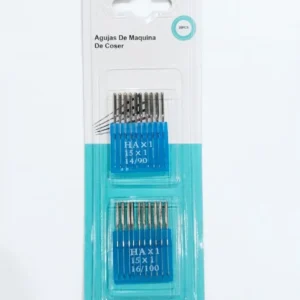 Set 20 Agujas De Maquina Para Coser Diferentes Tamaños