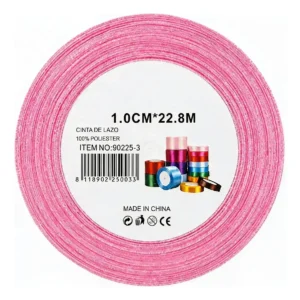 Rollo De Cinta Raso 1cm Varios Colores