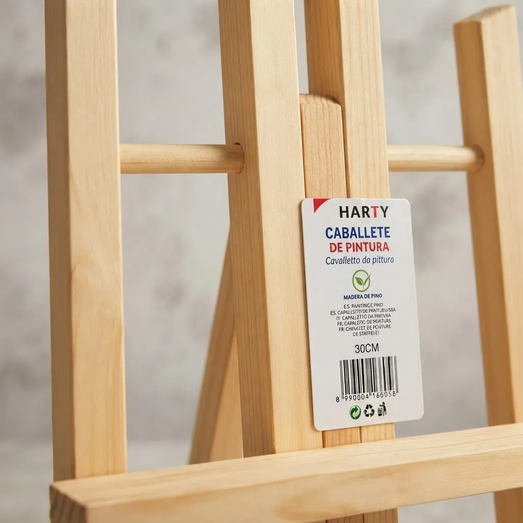 Caballete Soporte Para Lienzo De 30 Cm - Imagen 3