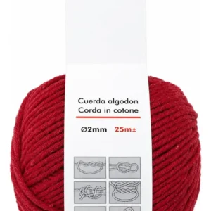 Cuerda De Hilo Algodón De 2mm Por 25 Metros Manualidades