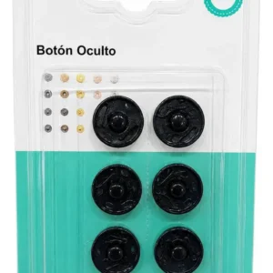 Botones A Presión 20mm De 6 Piezas