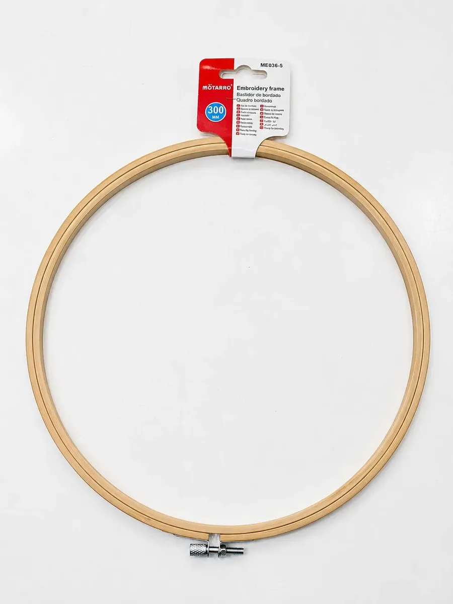 Bastidor De Bambú De 30 Cm