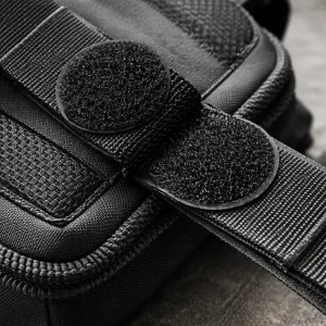 Circulos De Velcro De 3cm Negro 6 Piezas