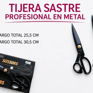 Tijeras Sastre Profesional En Estuche