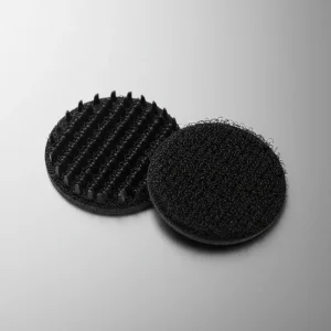 Circulos Velcro De 2.5. Cm Negro O Blanco De 8 Piezas