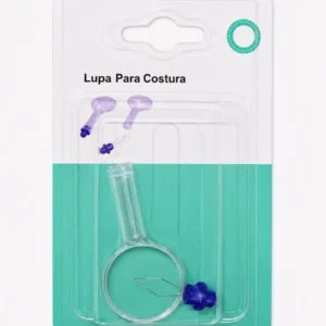 Aguja Enhebrador Con Lupa De Plástico Para Coser