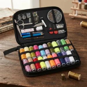 Kit Completo De Costura Con Estuche De 38 Piezas