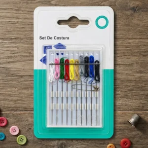 Set De Costura Con Agujas Enhebradas Listas Para Usar